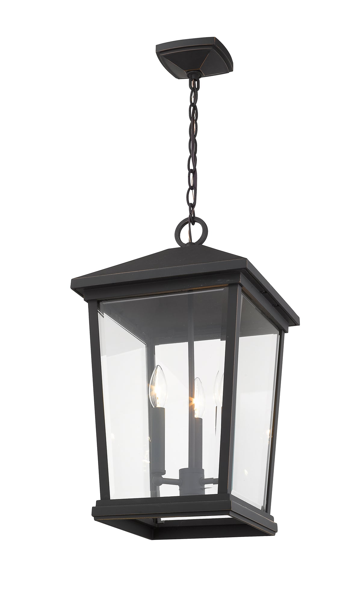 Beacon 21.5-in Outdoor Pendant Lantern