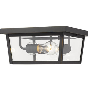 Beacon 12-in Outdoor Flush Mount