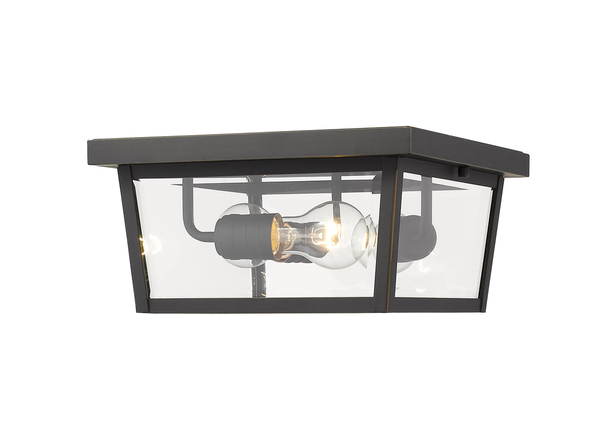 Beacon 12-in Outdoor Flush Mount