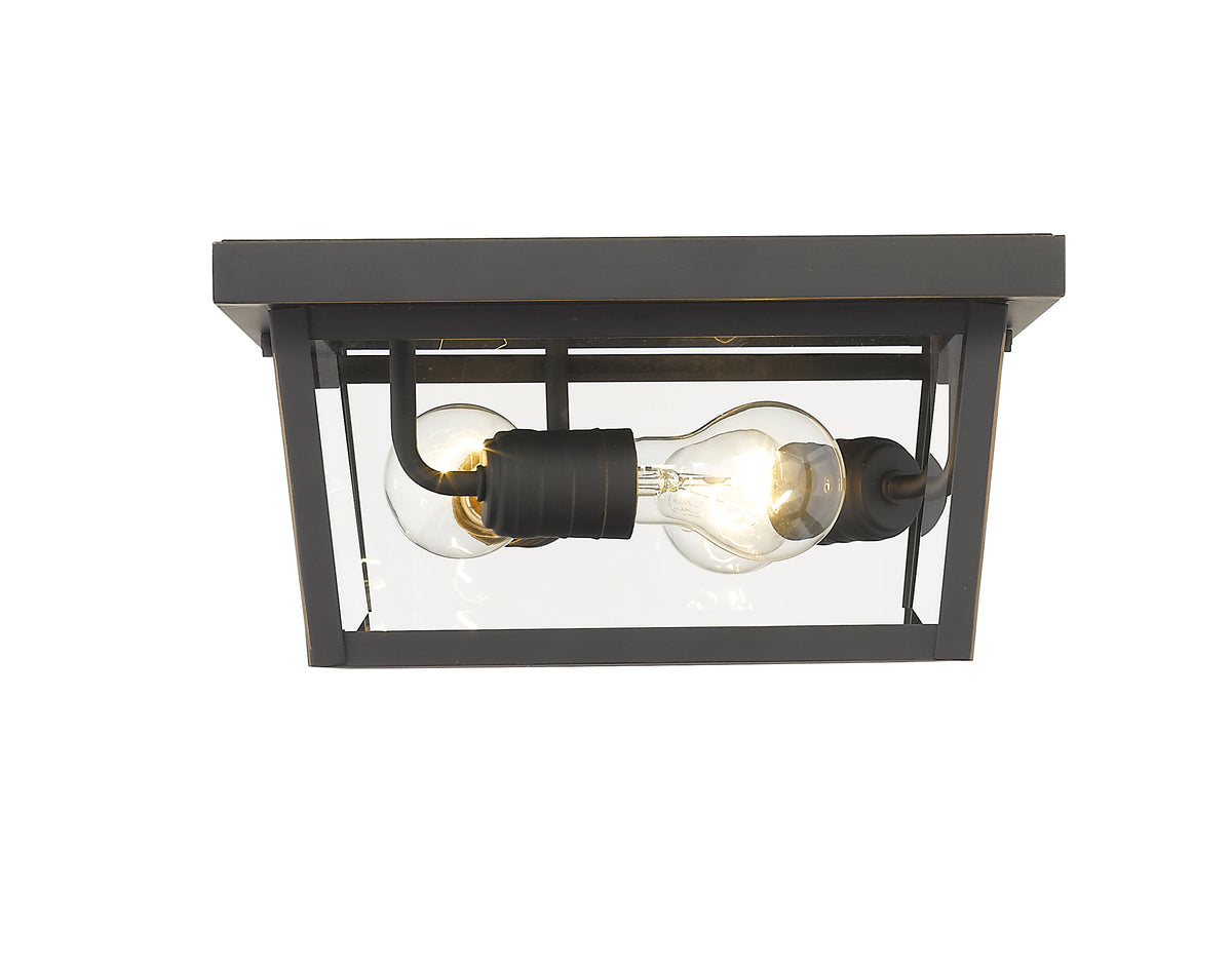 Beacon 12-in Outdoor Flush Mount