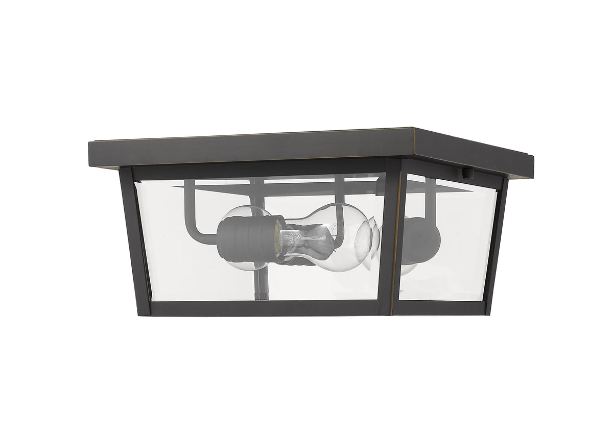 Beacon 12-in Outdoor Flush Mount