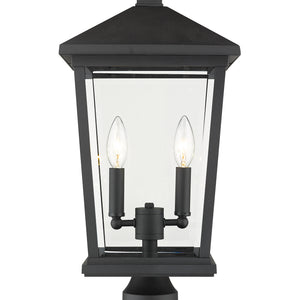 Beacon 2 Light Outdoor Post Mount Fixture