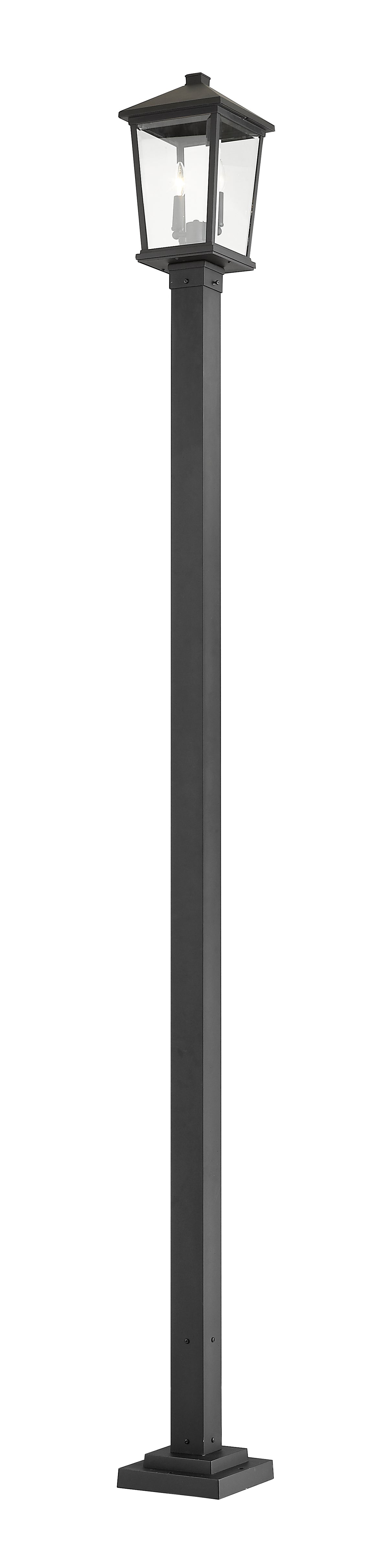 Beacon 2 Light Outdoor Post Mounted Fixture