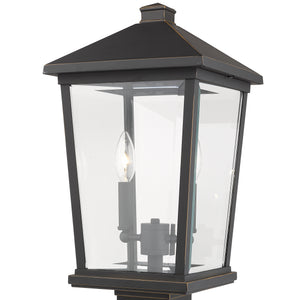 Beacon 2 Light Outdoor Post Mount Fixture