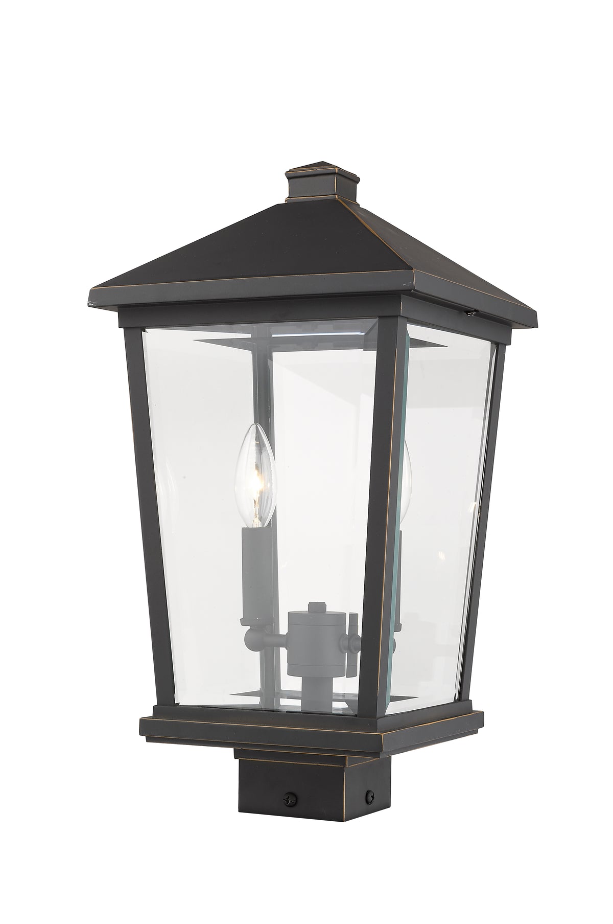 Beacon 2 Light Outdoor Post Mount Fixture