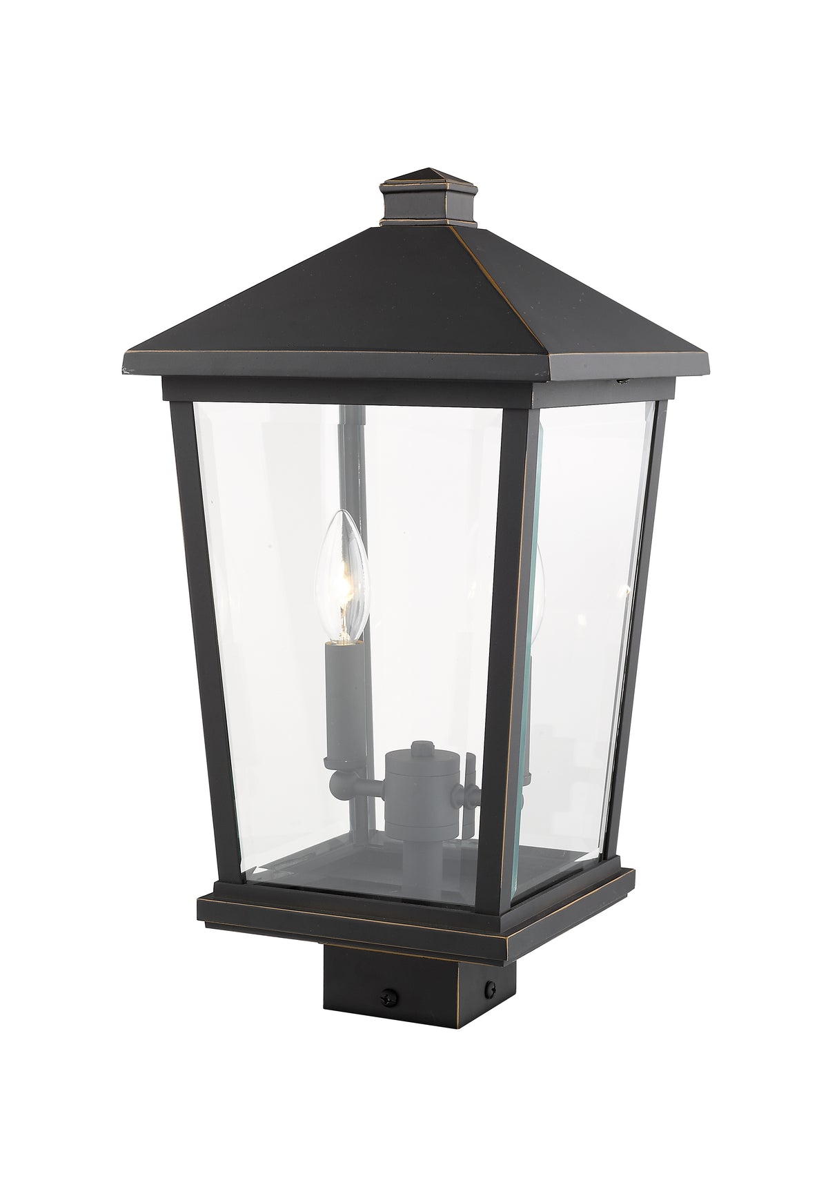 Beacon 2 Light Outdoor Post Mount Fixture