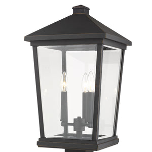 Beacon 3 Light Outdoor Post Mount Fixture