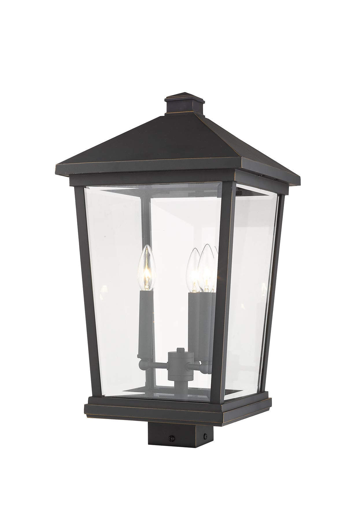 Beacon 3 Light Outdoor Post Mount Fixture