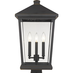 Beacon 3 Light Outdoor Post Mount Fixture