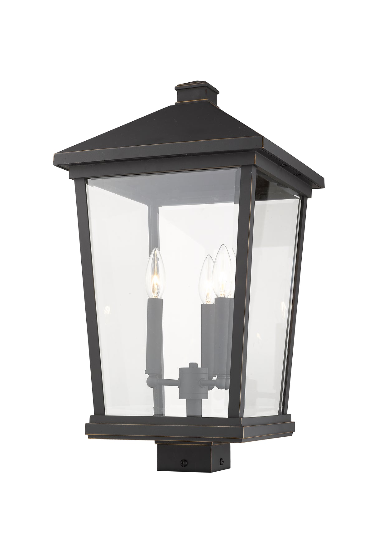 Beacon 3 Light Outdoor Post Mount Fixture