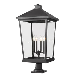Beacon 4 Light Outdoor Pier Mounted Fixture