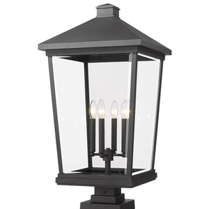 Beacon 4 Light Outdoor Pier Mounted Fixture