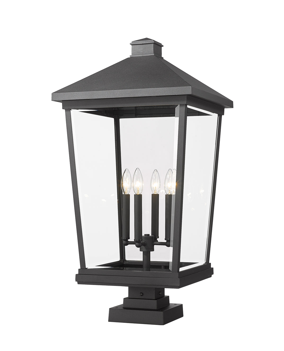 Beacon 4 Light Outdoor Pier Mounted Fixture