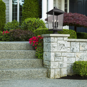Beacon 4 Light Outdoor Pier Mounted Fixture