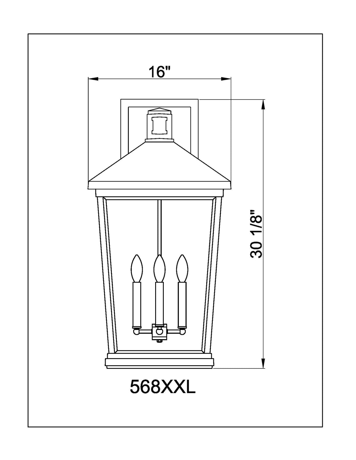 Beacon 30.25-in Outdoor