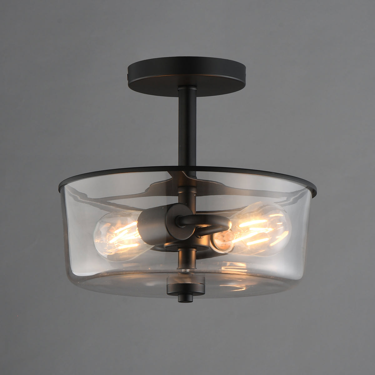 Fuller 2-Light Semi Flush/Pendant Convertible