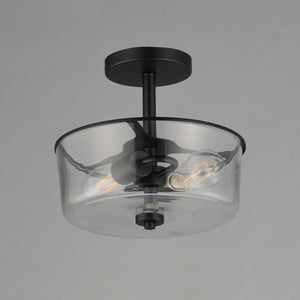 Fuller 2-Light Semi Flush/Pendant Convertible