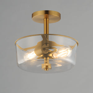 Fuller 2-Light Semi Flush/Pendant Convertible