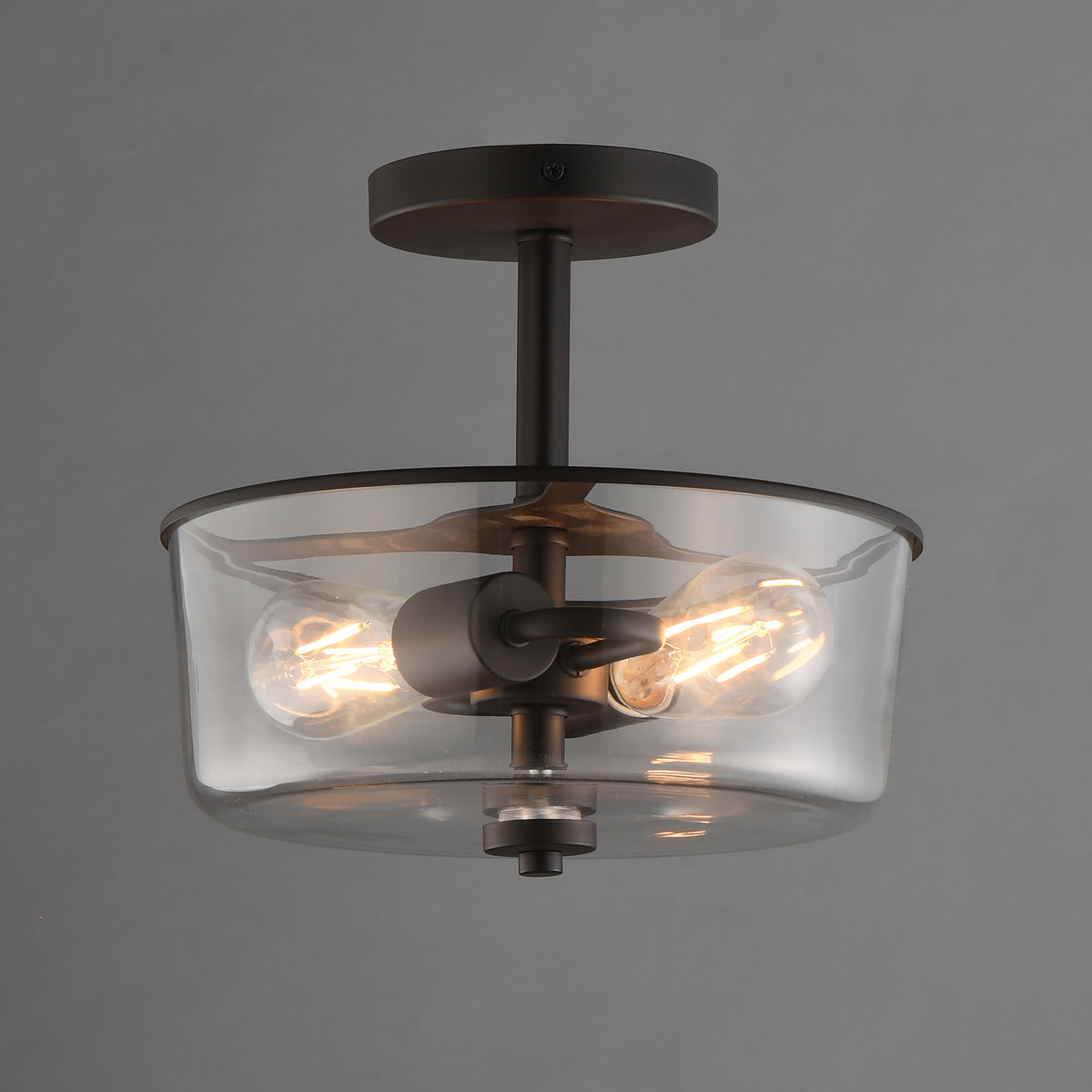 Fuller 2-Light Semi Flush/Pendant Convertible
