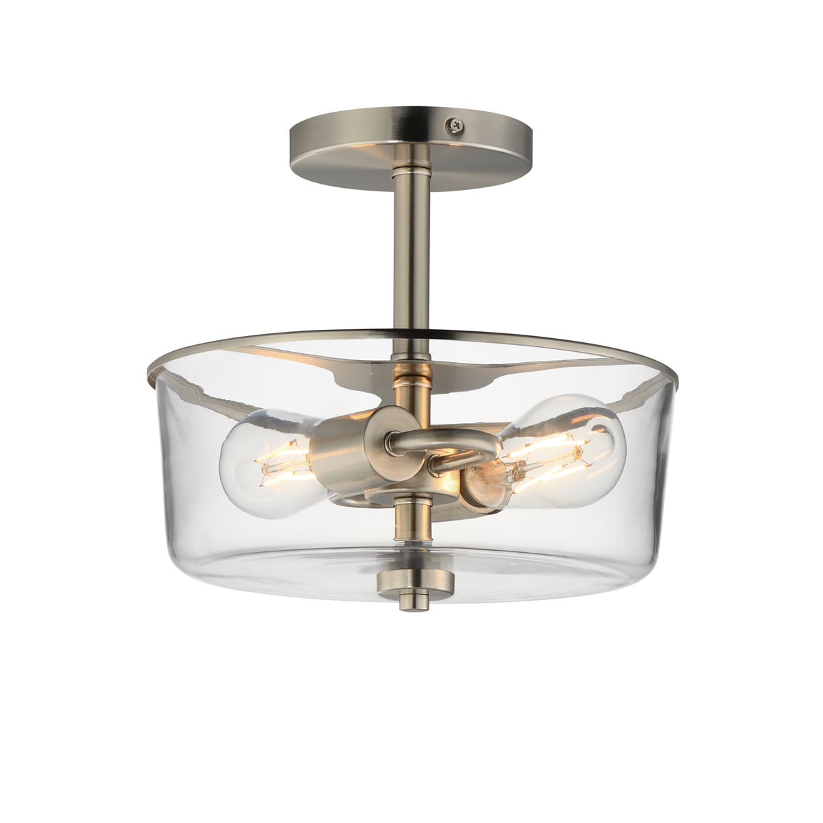 Fuller 2-Light Semi Flush/Pendant Convertible