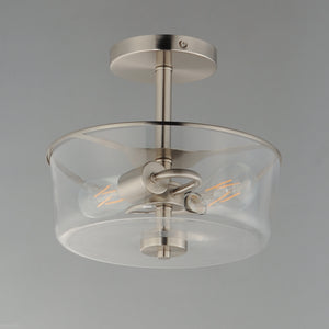Fuller 2-Light Semi Flush/Pendant Convertible
