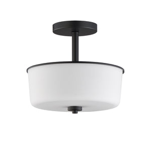 Fuller 2-Light Semi Flush/Pendant Convertible