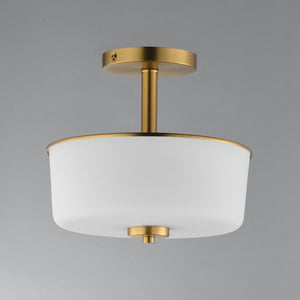 Fuller 2-Light Semi Flush/Pendant Convertible