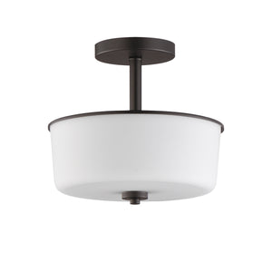 Fuller 2-Light Semi Flush/Pendant Convertible