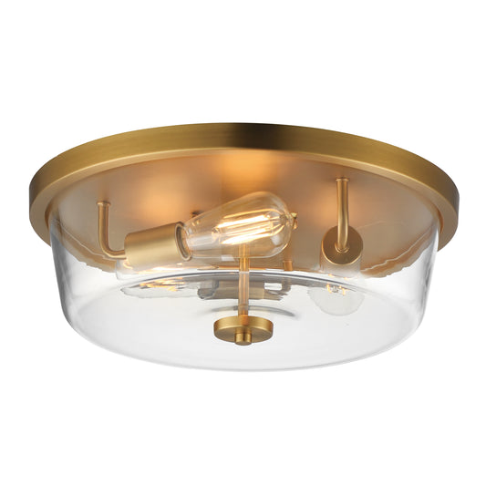 Fuller 3-Light Flush Mount