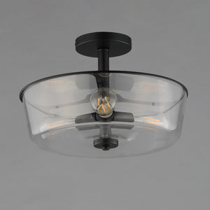 Fuller 3-Light Semi Flush/Pendant Convertible