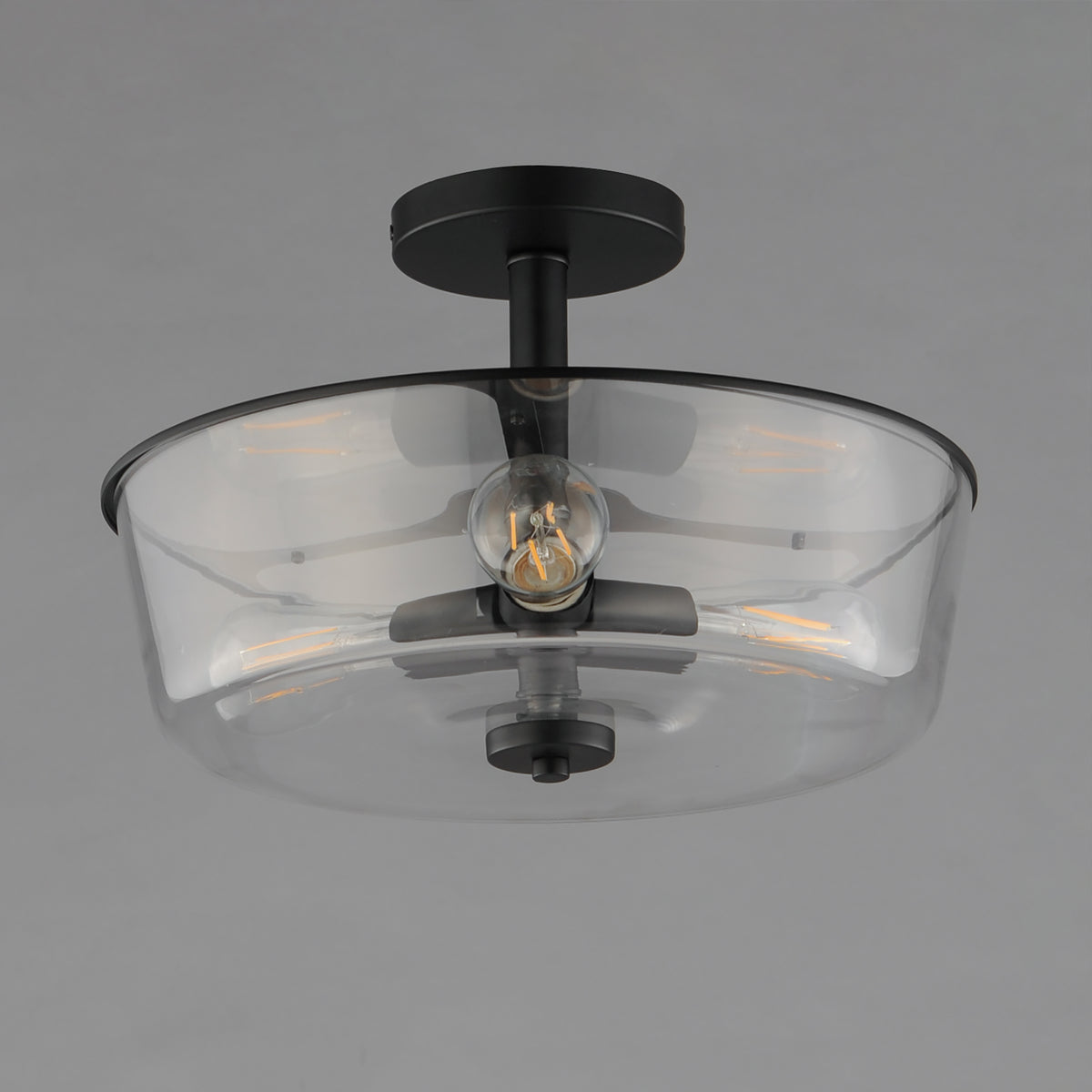 Fuller 3-Light Semi Flush/Pendant Convertible