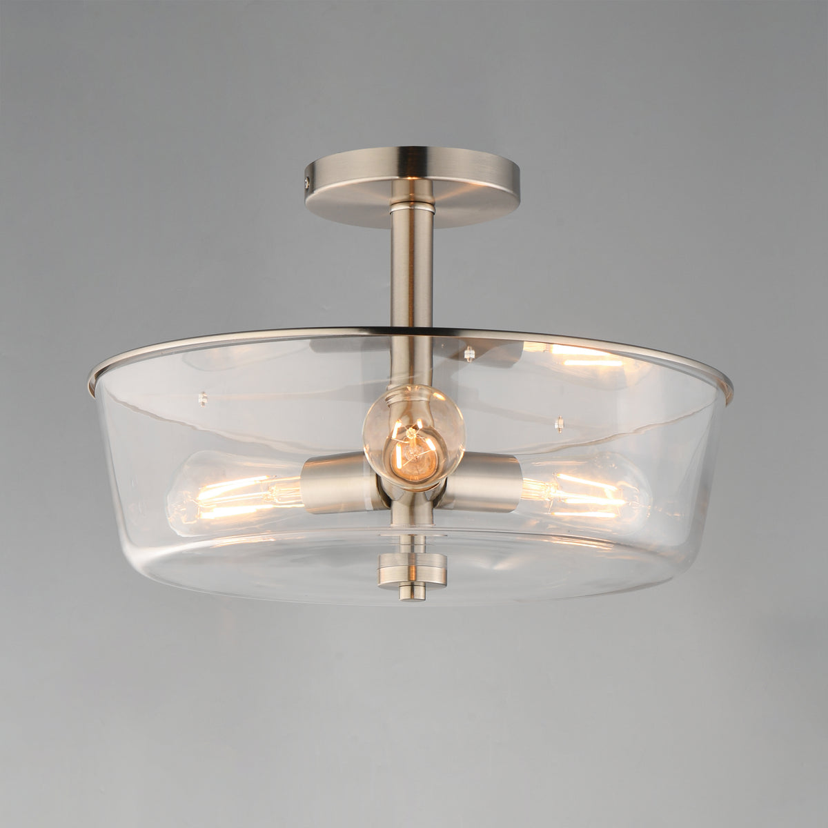 Fuller 3-Light Semi Flush/Pendant Convertible