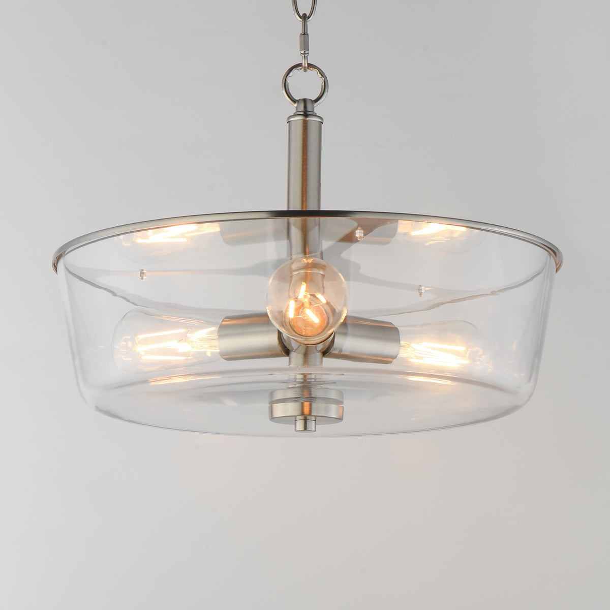 Fuller 3-Light Semi Flush/Pendant Convertible
