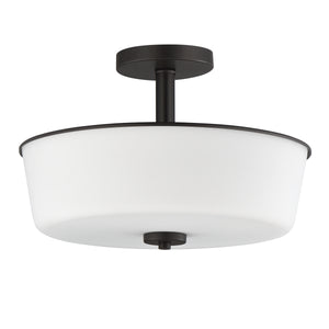 Fuller 3-Light Semi Flush/Pendant Convertible
