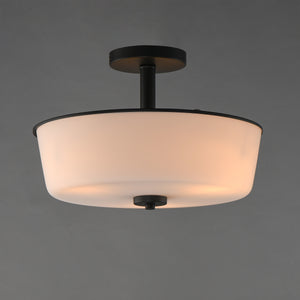 Fuller 3-Light Semi Flush/Pendant Convertible