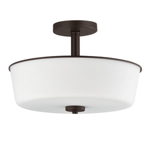 Fuller 3-Light Semi Flush/Pendant Convertible