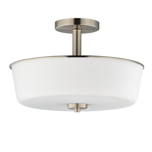 Fuller 3-Light Semi Flush/Pendant Convertible