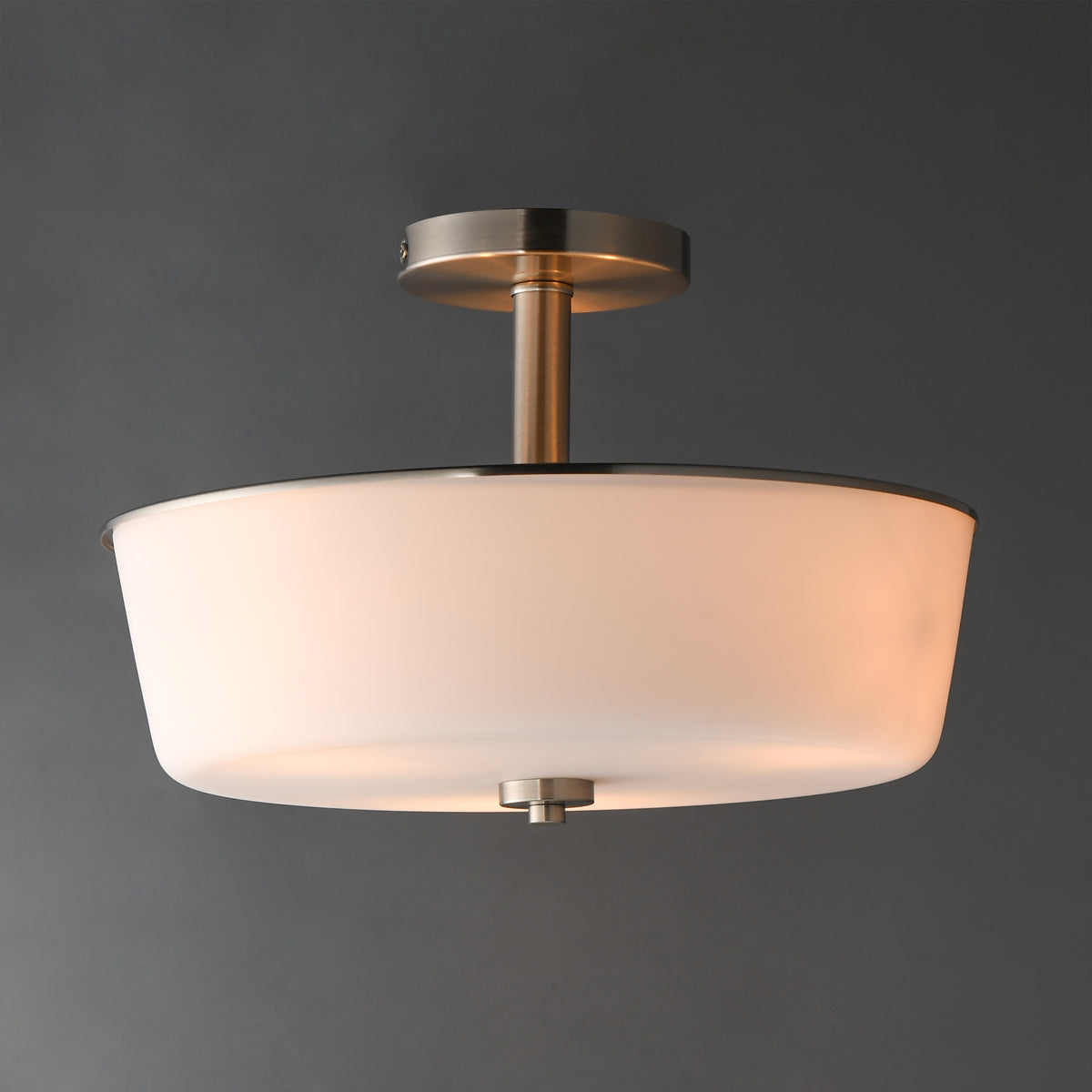 Fuller 3-Light Semi Flush/Pendant Convertible