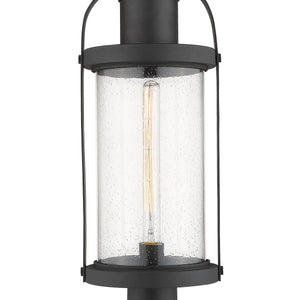 Roundhouse 1 Light Outdoor Pier Mounted Fixture