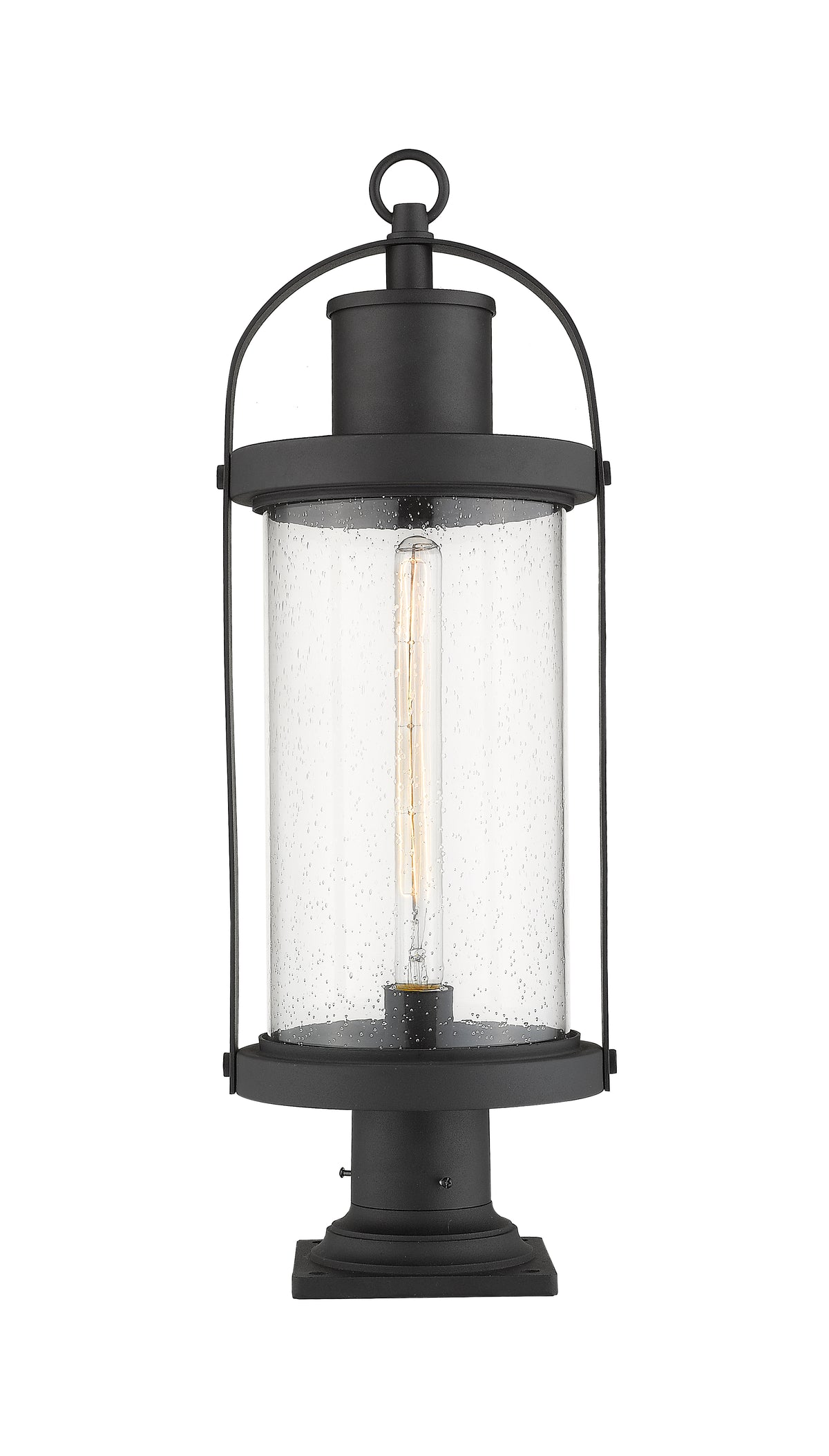 Roundhouse 1 Light Outdoor Pier Mounted Fixture