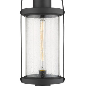 Roundhouse 1 Light Outdoor Pier Mounted Fixture
