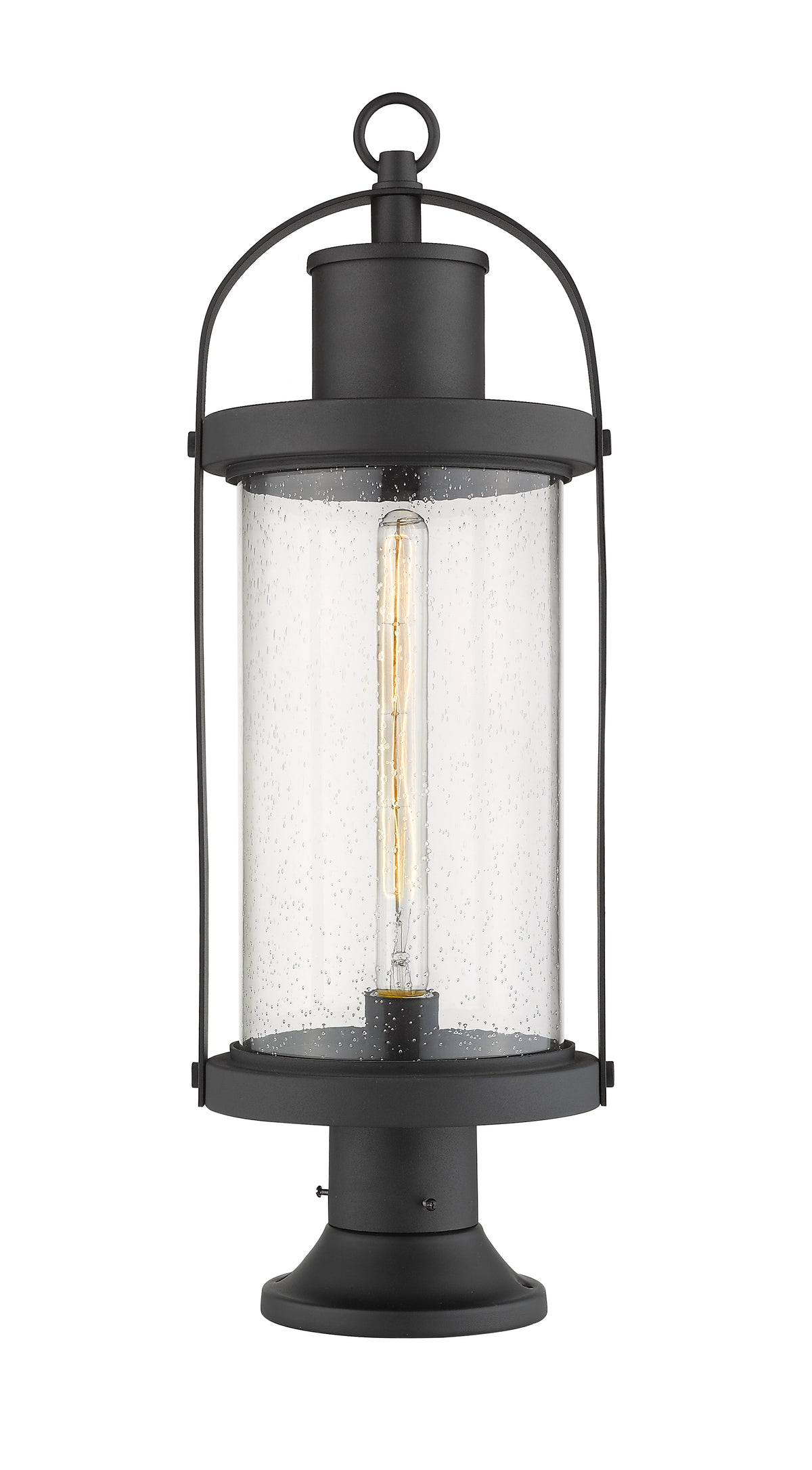 Roundhouse 1 Light Outdoor Pier Mounted Fixture
