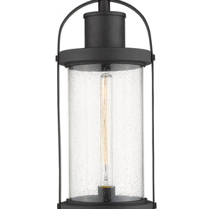Roundhouse 1 Light Outdoor Post Mount Fixture
