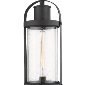Roundhouse 1 Light Outdoor Post Mount Fixture