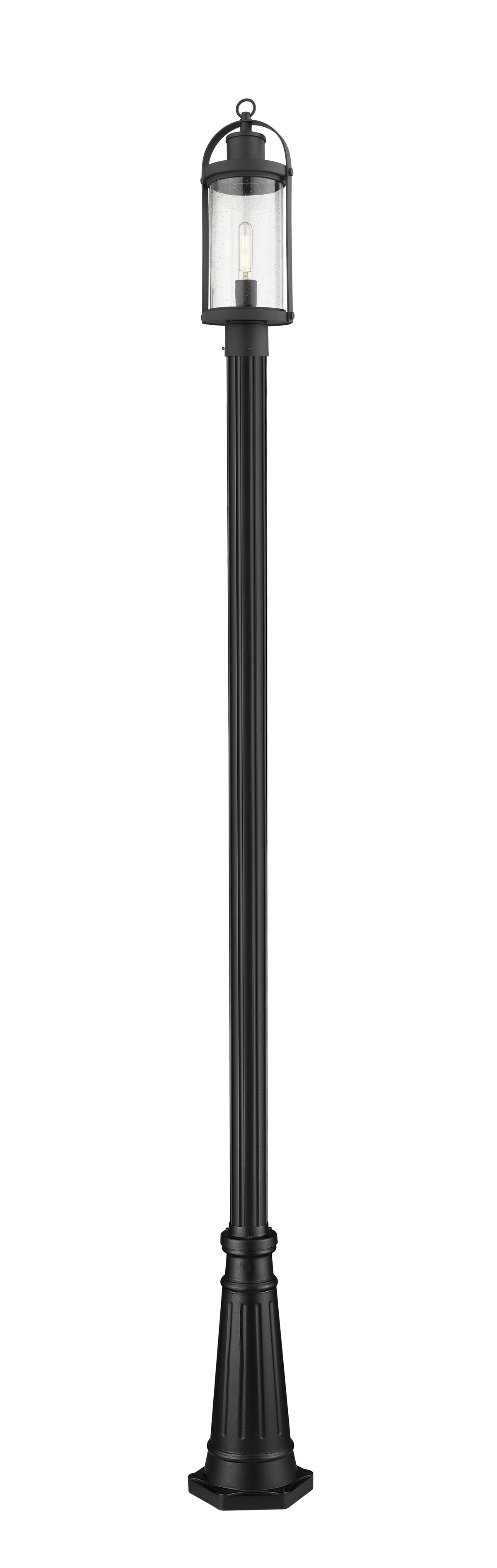 Roundhouse 1 Light Outdoor Post Mounted Fixture
