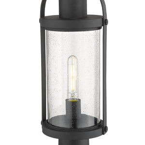 Roundhouse 1 Light Outdoor Pier Mounted Fixture