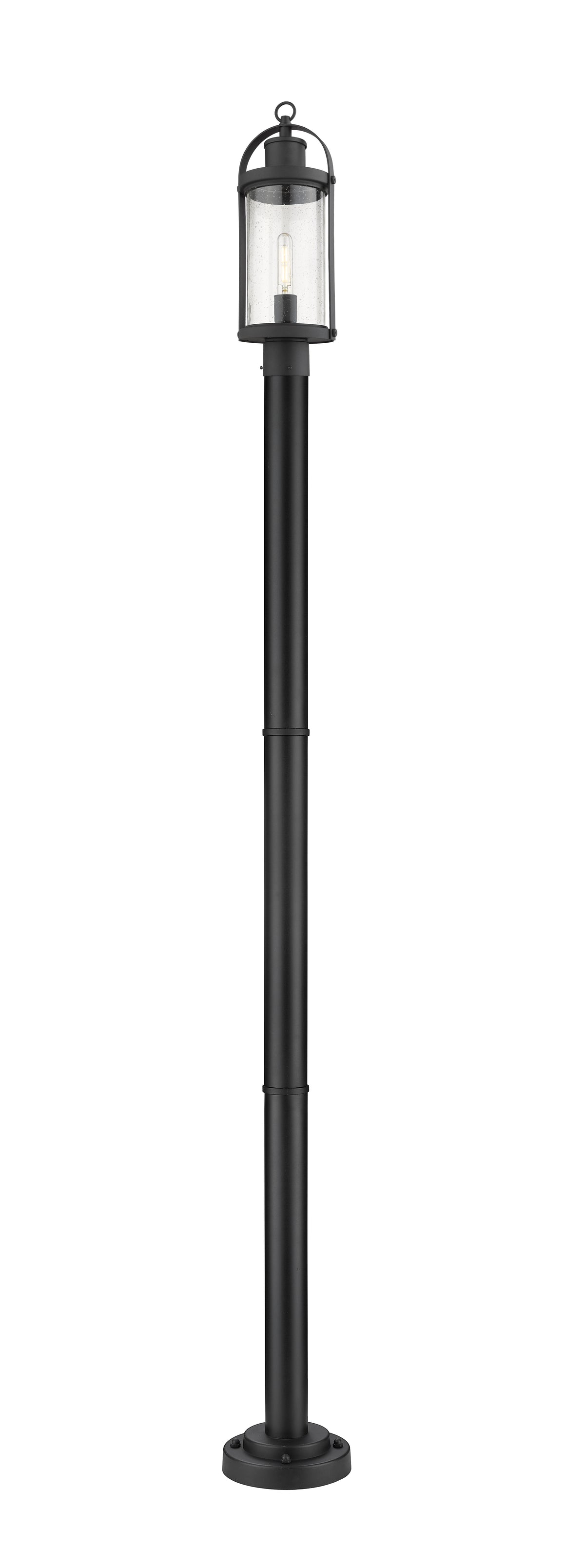 Roundhouse 1 Light Outdoor Post Mounted Fixture