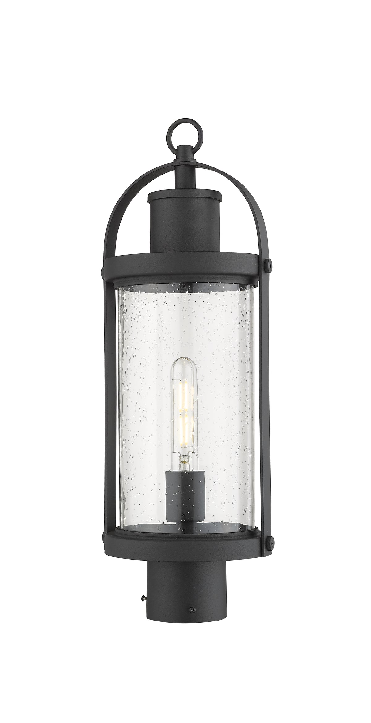 Roundhouse 1 Light Outdoor Post Mount Fixture