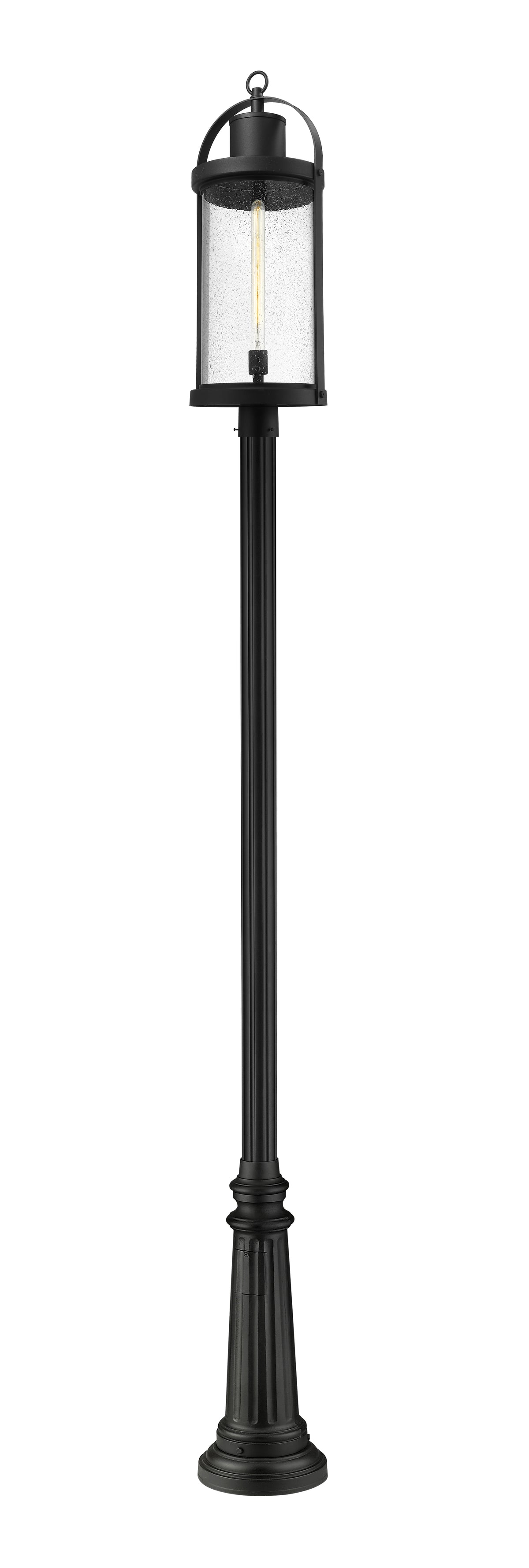Roundhouse 1 Light Outdoor Post Mounted Fixture