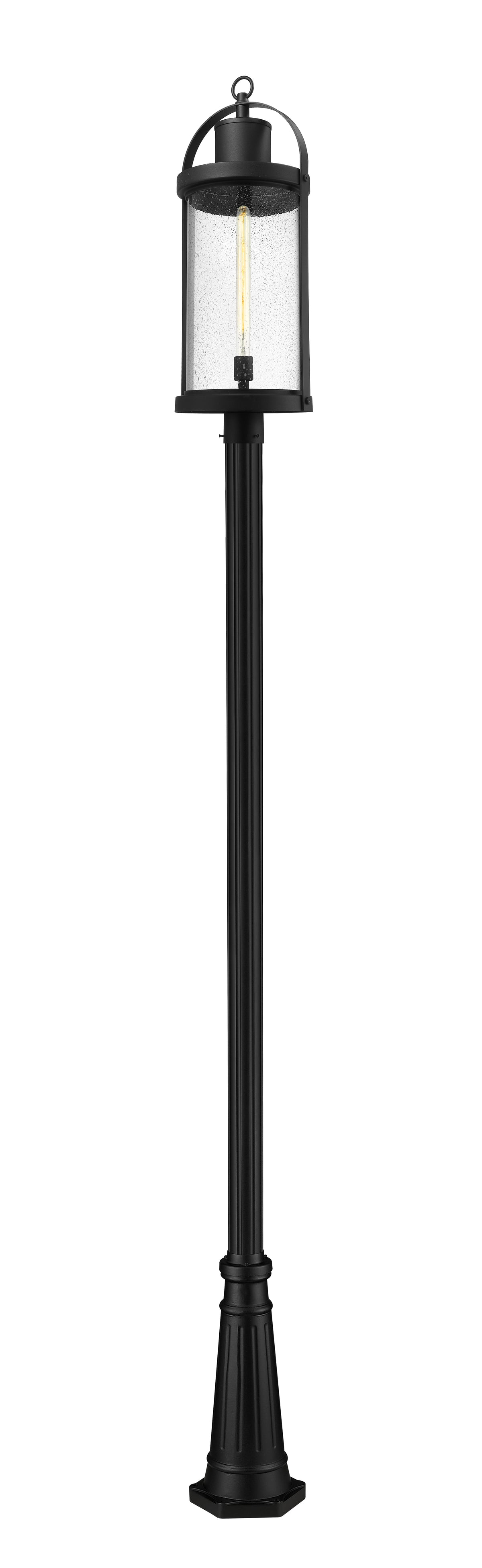 Roundhouse 1 Light Outdoor Post Mounted Fixture